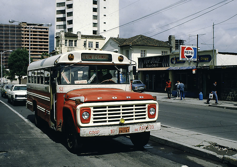 linea de buses 1985