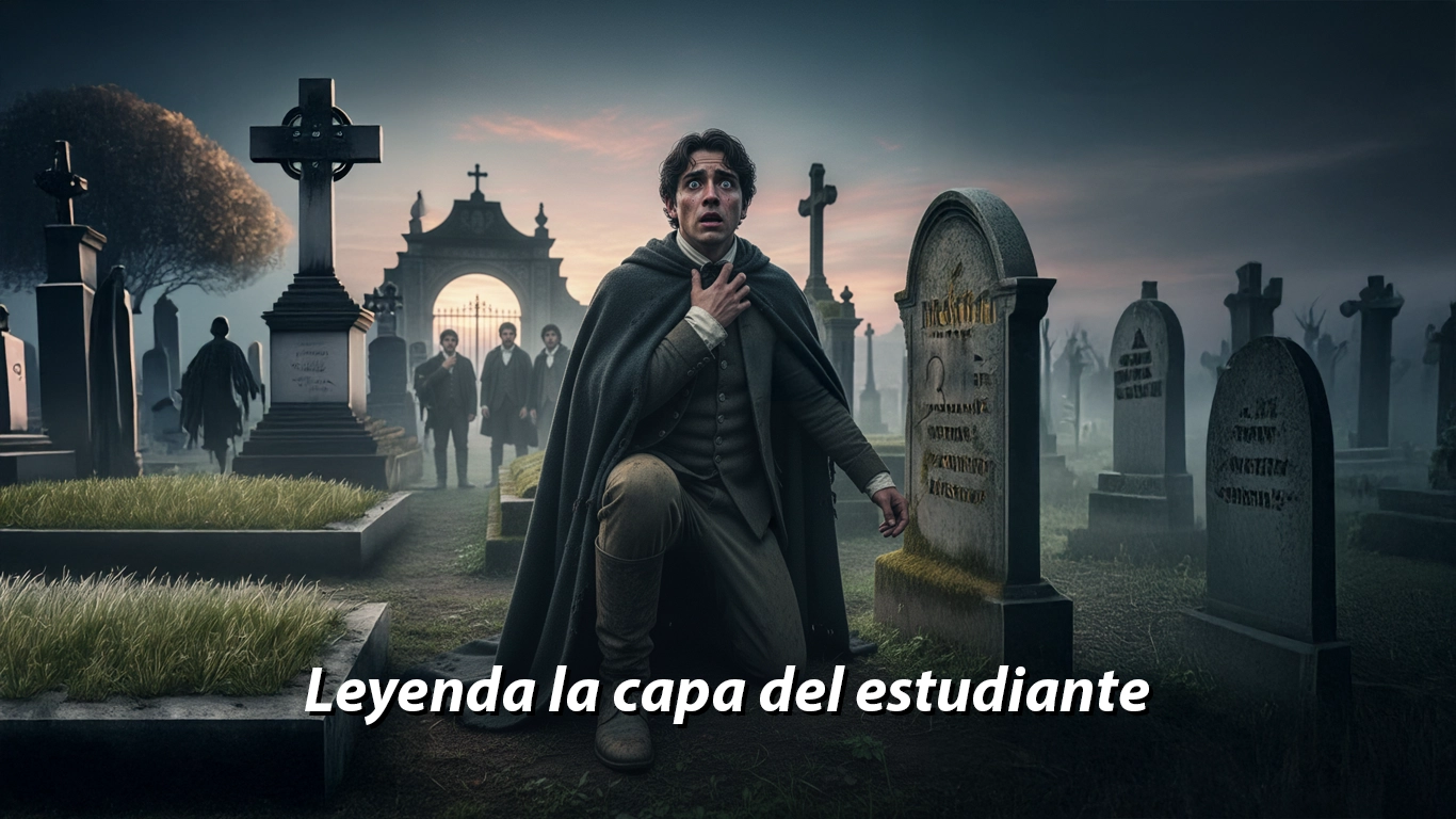 La capa del estudiante - Leyenda Quiteña
