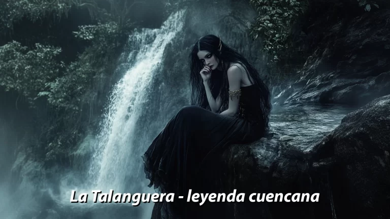 Mejer diablo de la leyenda cuencana La Talanguera